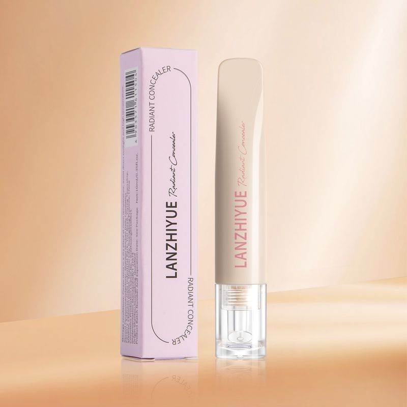Concealer Cosmetics LANZHIYUE Foundation Concealer Liquid To Cover Facial Spots, Acne Marks, Dark Circles Concealer_voghion.com