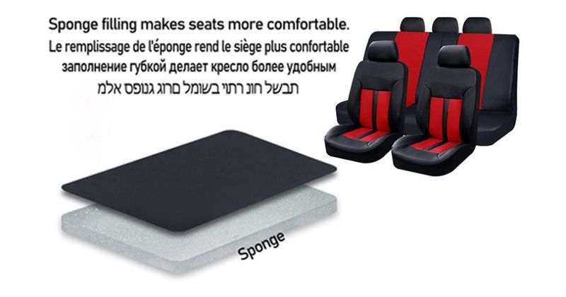 New hot selling car seat cover chair cover cushion full PVC material multi color four seasons universal wholesale_voghion.com