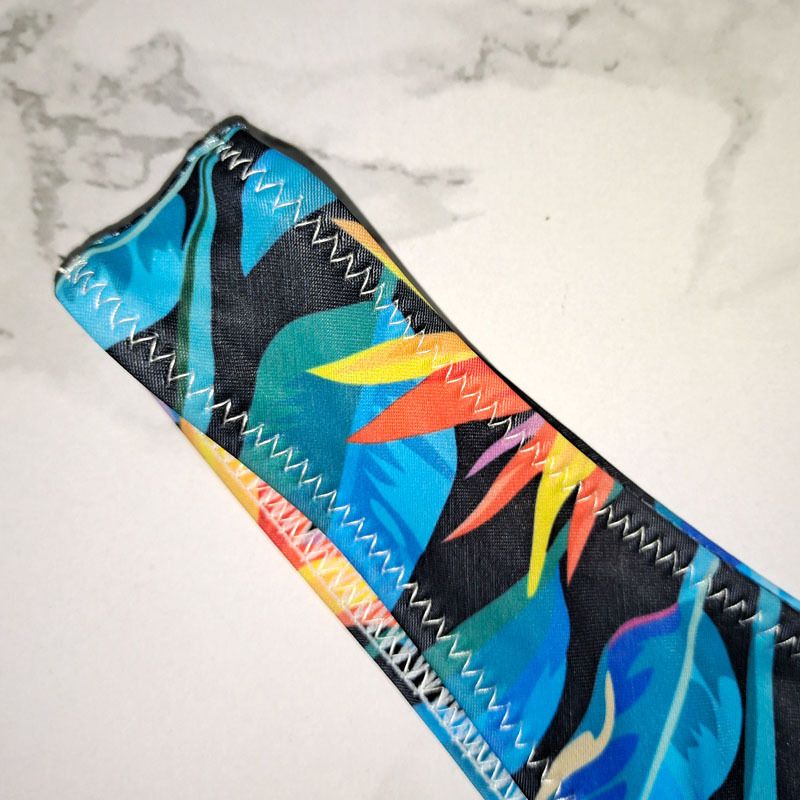 New Printed Women's Sexy Two-Piece Bikini Brazilian Hot Spring V-String Swim Bottoms_voghion.com