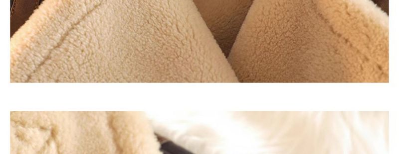 Giacca da motociclista invernale in pelle scamosciata spessa foderata in pile da uomo in montone, cappotto in cotone_voghion.com