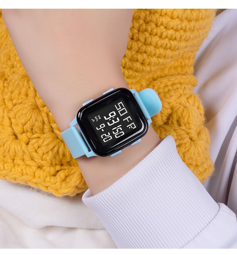 Kannermoude Kanneruhren Jongen a Meedercher Schüler Teenager Mëttelschoul Trend Fräizäit Sport Elektronikuhren_voghion.com