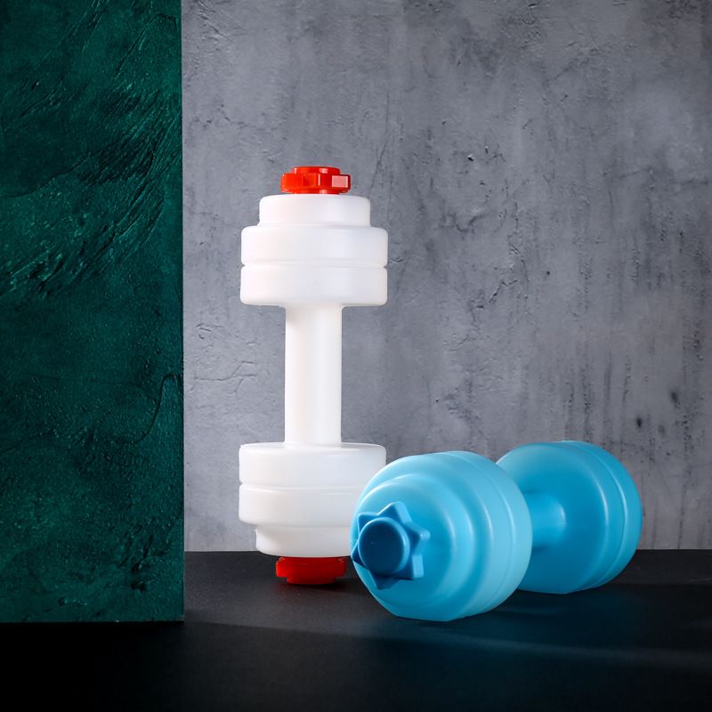 830ML Waassergefëllte Hantelkessel Fraen Fitness Übungskessel Yoga Outdoor portable Langhantelbecher_voghion.com