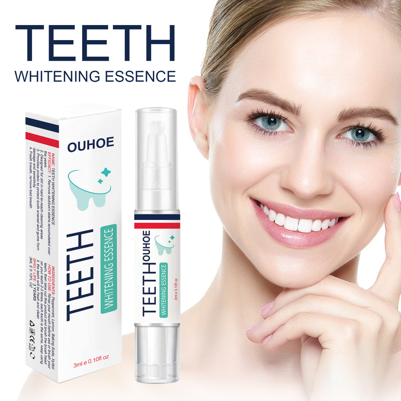 Tooth Whitening OUHOE essence Tooth Stain Removing Yellow Tooth Stain Refreshing Breath Cleaning Tooth Care essence_voghion.com