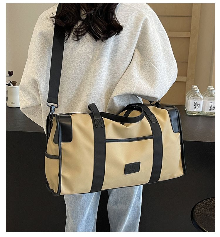 Short Distance Portable Sports Fitness Bag Large Capacity Travel Bag High Appearance Level Portable Foldable Luggage Storage Bag_voghion.com