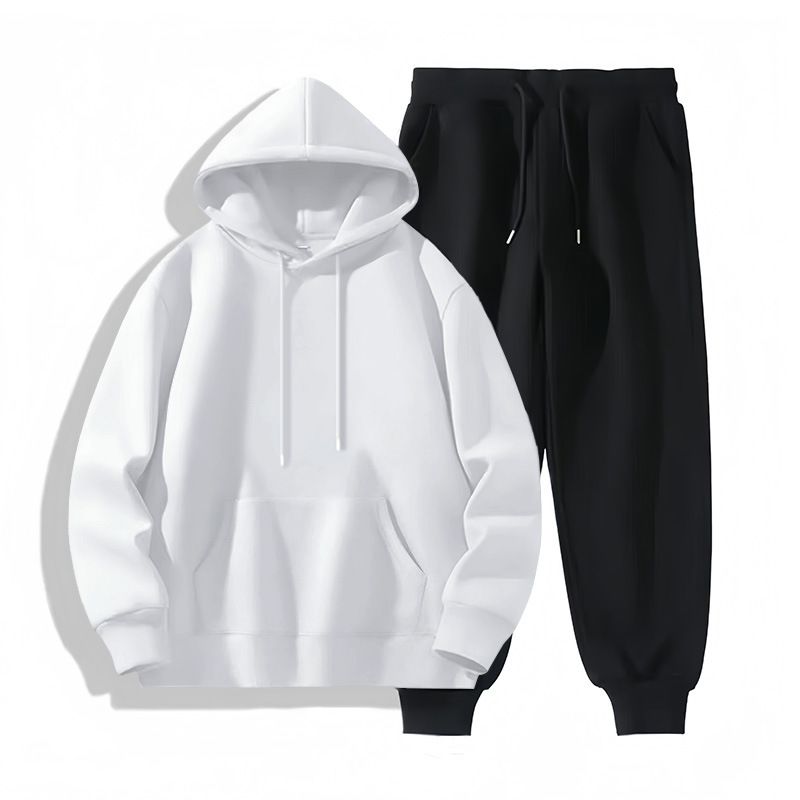 Unisex Heavyweight Hooded Sweatshirt - Oversized Fleece-gevoerde Trui voor Heren & Dames, Winter & Herfst Streetwear_voghion.com