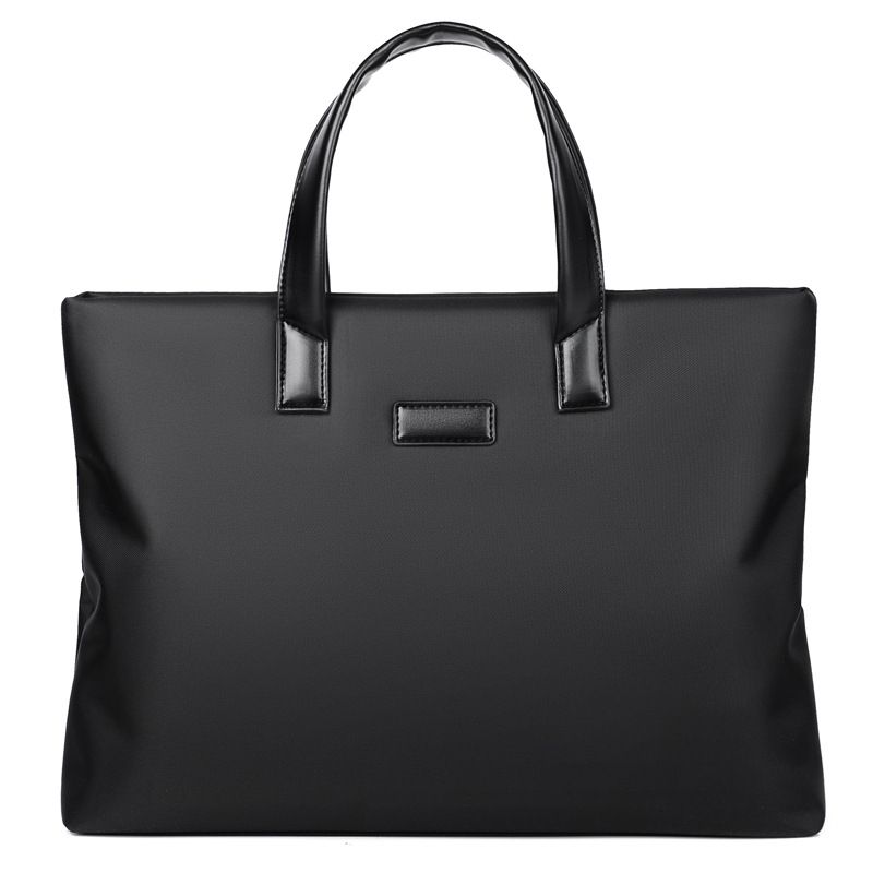 New Fashion Handheld Simple College Student Notebook Business Laptop Bag Men's Briefcase_voghion.com
