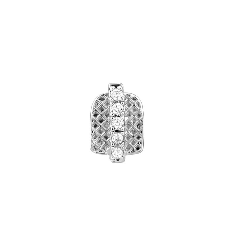 Grillz Hip Hop a diamante singolo in oro_voghion.com
