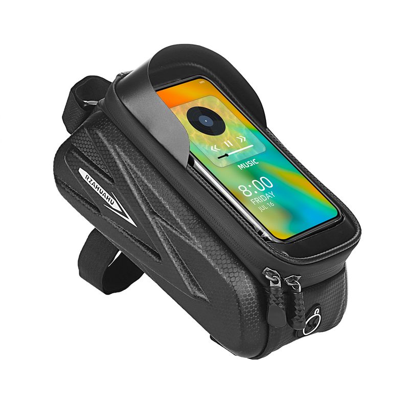 Fahrradtaschen Hard Shell Frontstrahl Mountainbike Telefon Touchscreen Rohr Sattel Reiten Zubehör Tasche Ausrüstung_voghion.com