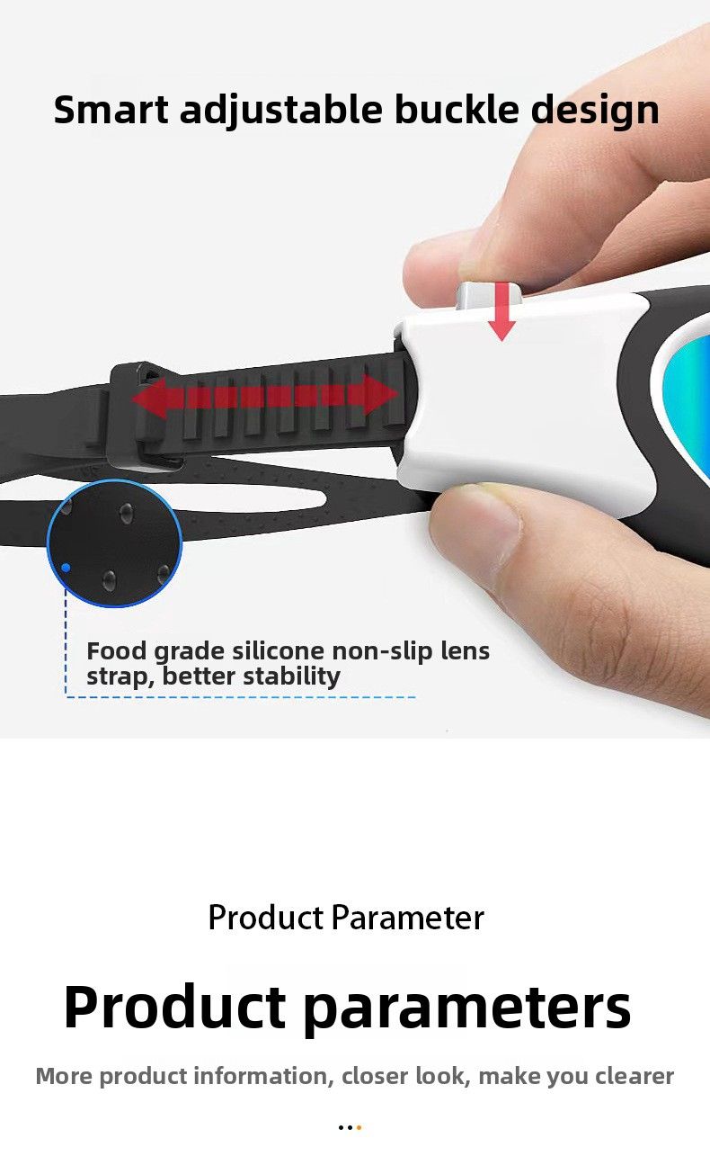 Cross-border Best-selling Swimming Goggles, Waterproof, Anti-fog, High-definition, Electroplated, Swimming Glasses, Men's And Women's Casual Style, Pr_voghion.com