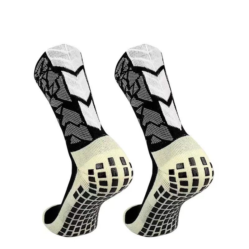 Prestatievoetbalsokken met antislip grip en vochtafvoerende technologie - Mid-Cushion Terry zool voor training, (uniseks, camouflage en effen kleuren)_voghion.com
