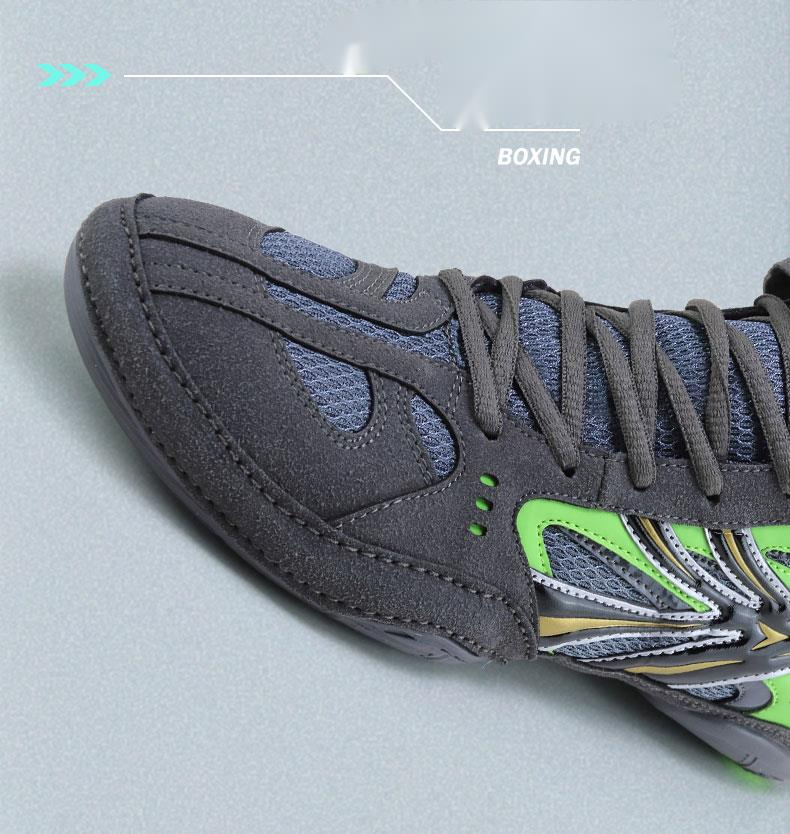 Nouvelles chaussures de sport pour hommes d'entraînement complet de compétition professionnelle de lutte bo_voghion.com