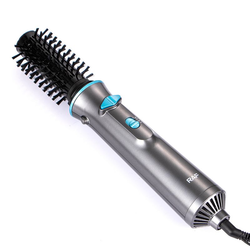 Spazzola ad aria calda standard europea RAF per uso domestico, per capelli da donna, per capelli asciutti e ricci, ferro arricciacapelli elettrico 2 in 1_voghion.com