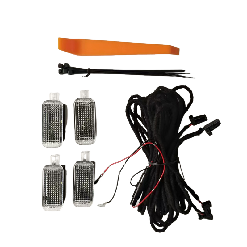 Car Interior Foot Space Lamp LED Footwell Light Cable For Passat B6 B7 Golf 5 6 SEAT Toledo Leon A3 A4 A5 A6 A8 Q3 Q5 Q7_voghion.com