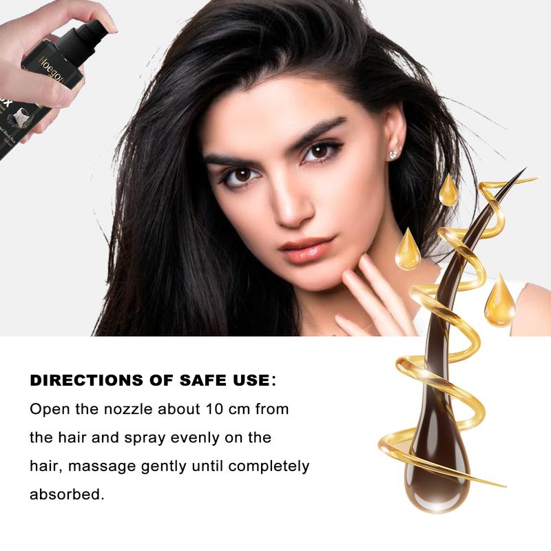 Spray pour la croissance des cheveux, réparation des dommages, réduction de la perte, restauration du cuir chevelu, traitement hydratant efficace, prévention de la calvitie, soins pour cheveux longs, huiles_voghion.com