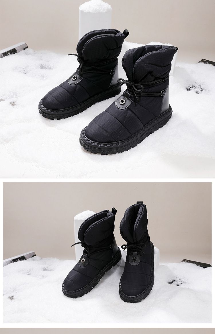 Scarponi da sci, stivali da neve con fiocco di neve, nove colori, da viaggio, russi, con ampio risvolto, alla moda, caldi, in pelliccia spessa, soletta spessa, all'ingrosso e al dettaglio_voghion.com