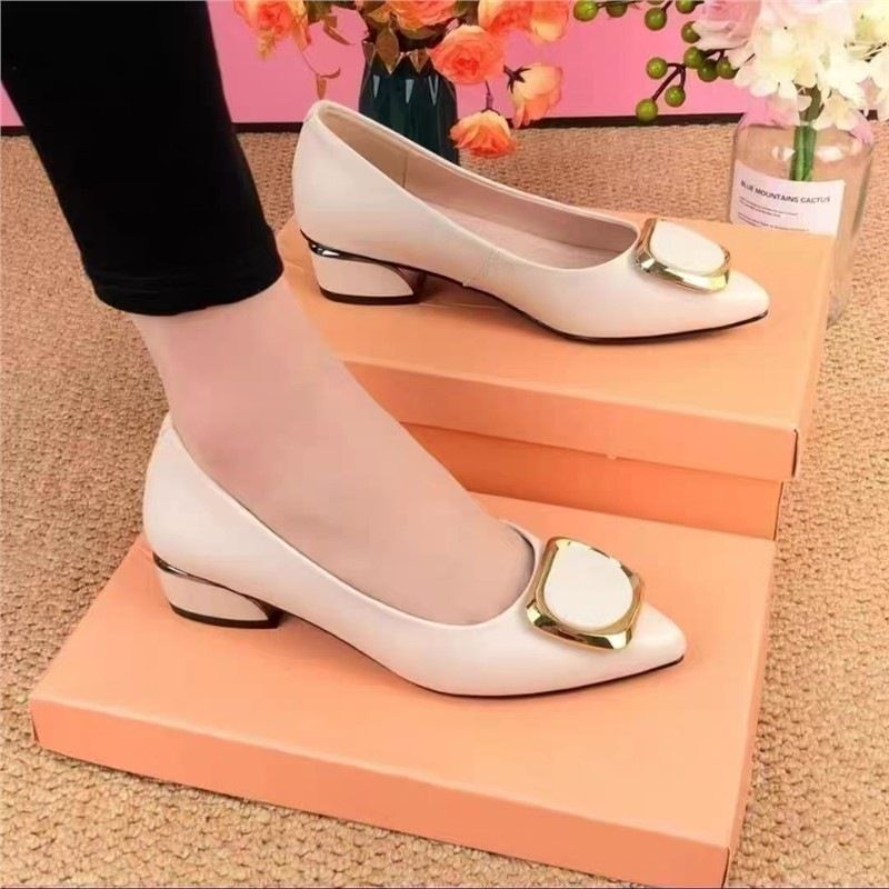 Weiche Lederschuhe mit flachem Mund, einzelne Schuhe aus Lackleder für Damen, rutschfeste, weiche Sohle, atmungsaktive Arbeitsschuhe für Mütter, kleine Lederschuhe für Damen_voghion.com