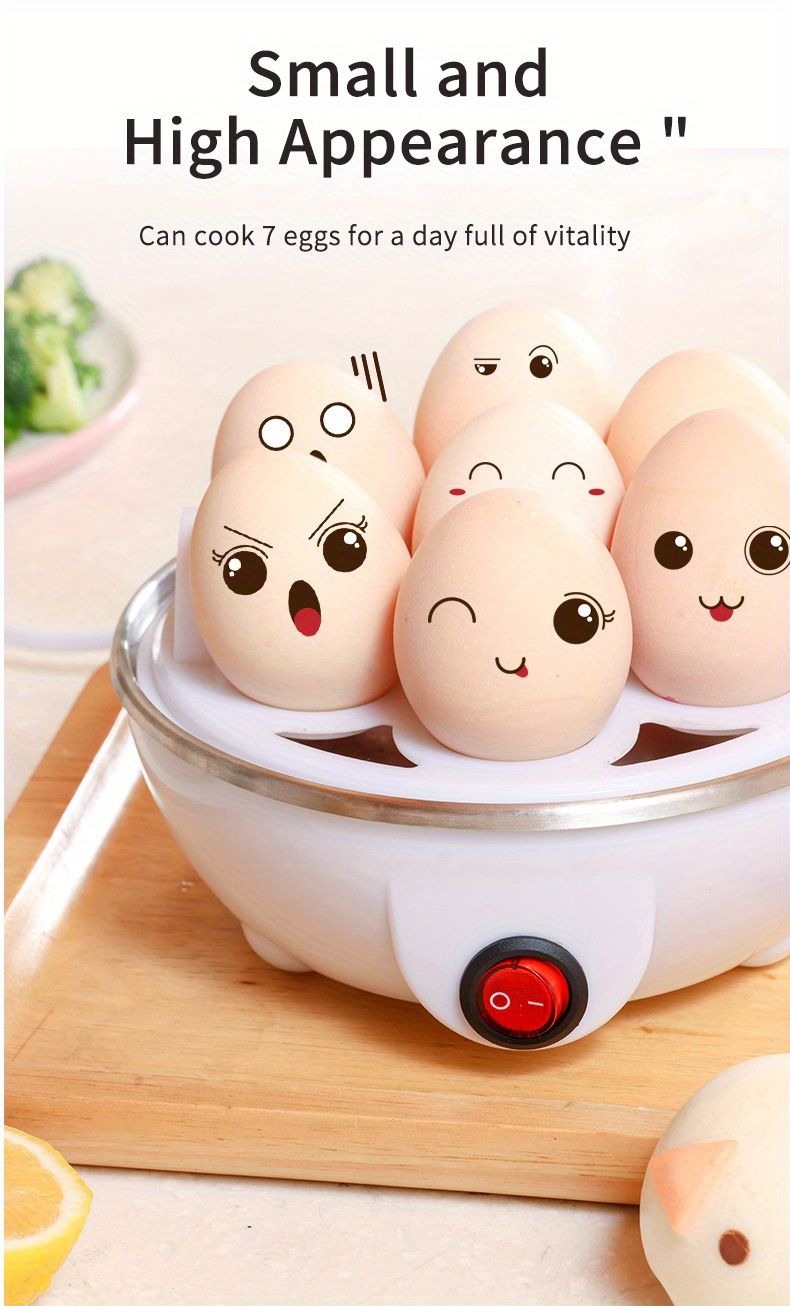 RYYD Smart Egg Cooker - Auto Shut Off|Compact 1-Person|CE Certified_voghion.com