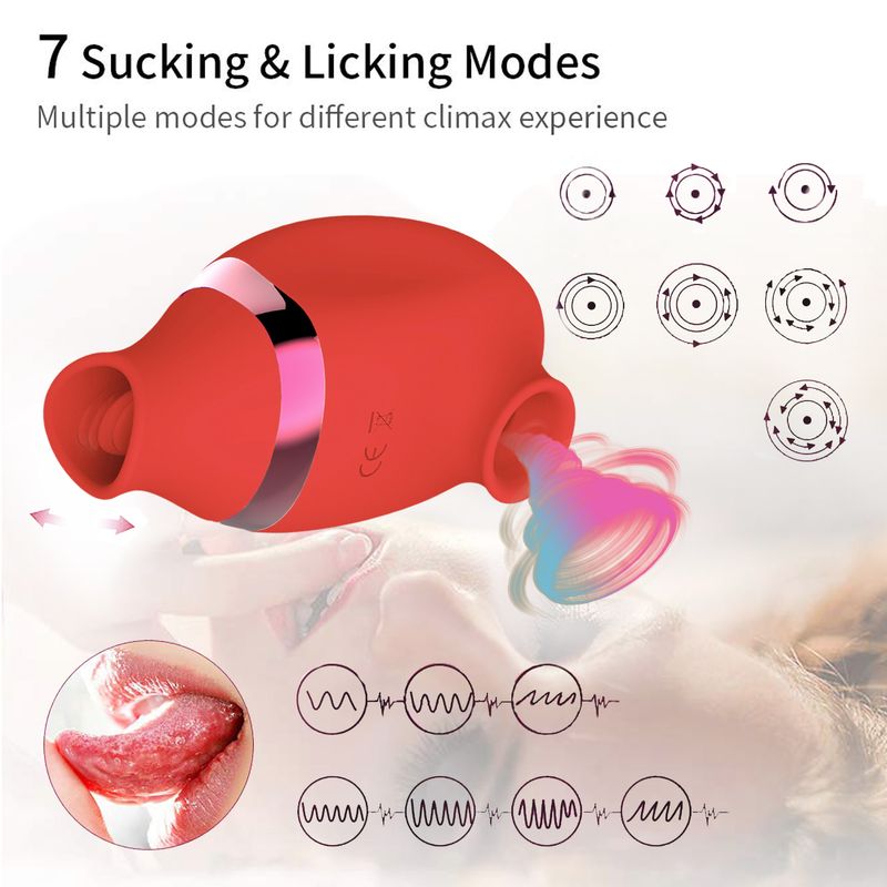 Factory Wholesale Hot Sell Adult Products Vibrating Long Tongue TPE Vibrator Suckers Big Usb Charging Vibrating Egg_voghion.com