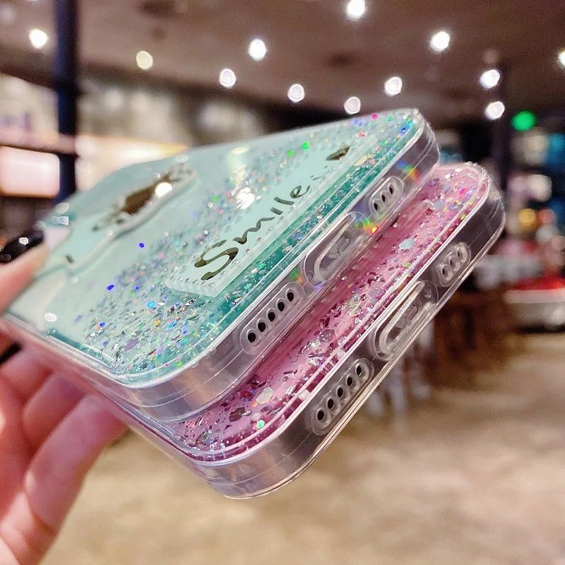 Bling Glitter Stars Cassa Del Telefono Per Samsung Galaxy M52 M51 M01 M02 M11 M12 M21 M31 M31S M30S M10 M20 M30 Molle Del Silicone Ba_voghion.com