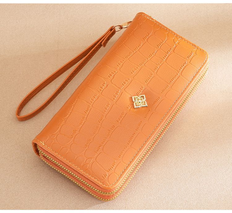 Portemonnee Portemonnee Clutch Tas Portemonnee Meisjes Lange Dubbele Rits Geldclip Mode Grote Capaciteit Delicate Portemonnee Houd Tas_voghion.com