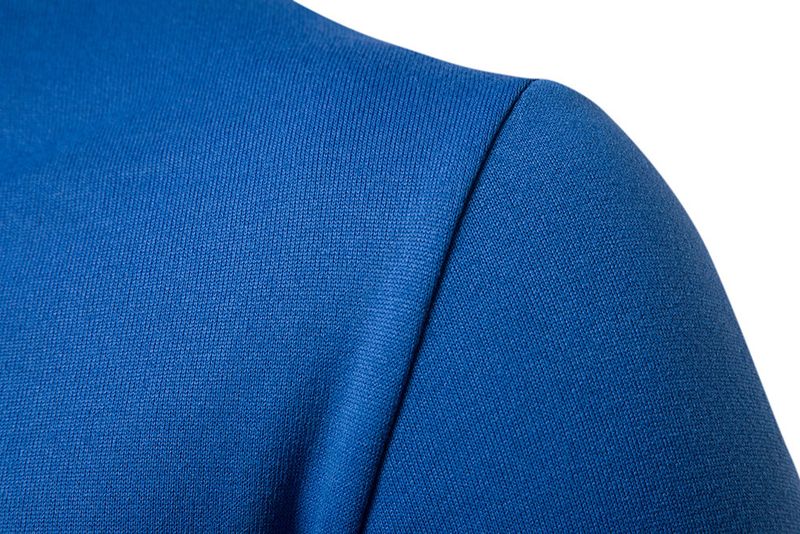 Felpa con cappuccio da uomo, casual, a maniche lunghe, tinta unita, da indossare in primavera e in autunno_voghion.com