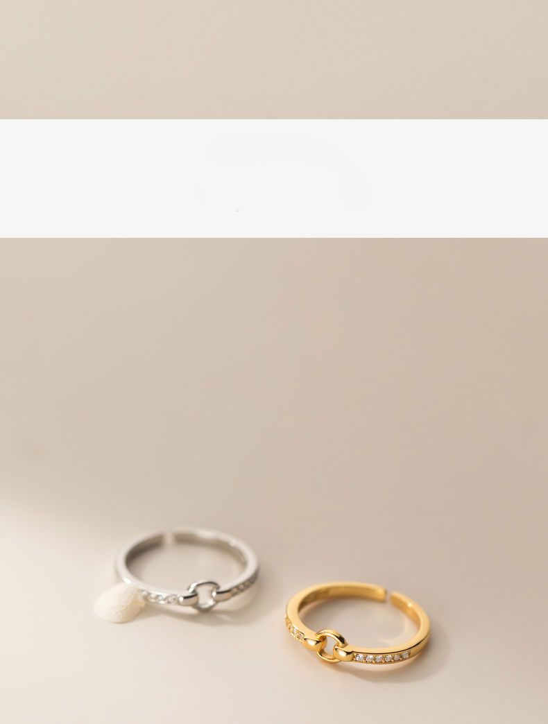Circle Ring For Women, Ins Style, Non-Fading, Minimalist, High-End Feel, Niche Design, Student, High Appearance, Best_voghion.com