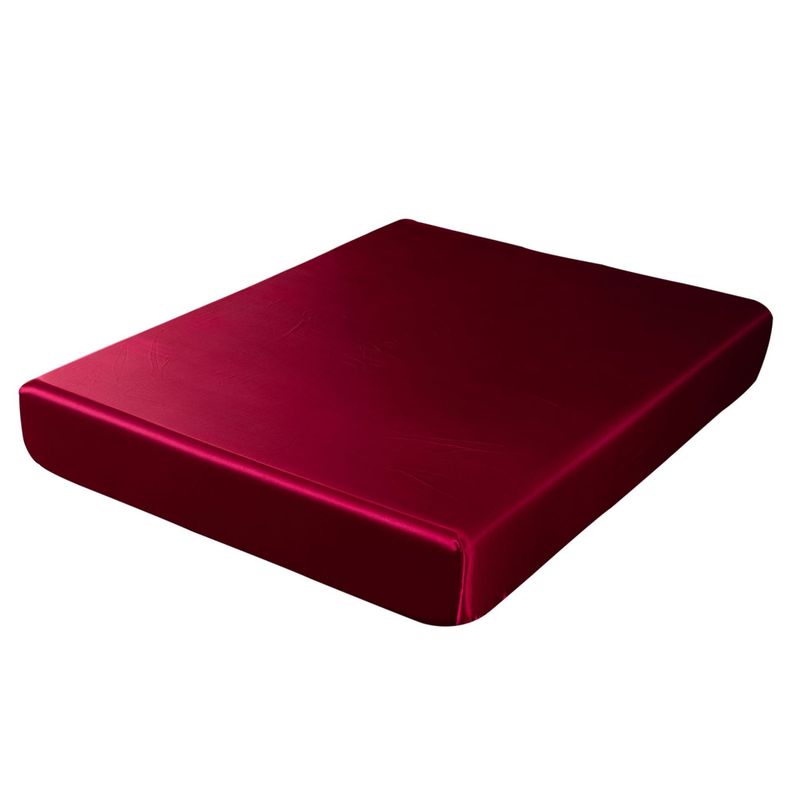 Protège-matelas d'été en satin soyeux et lavable - 1 pièce_voghion.com