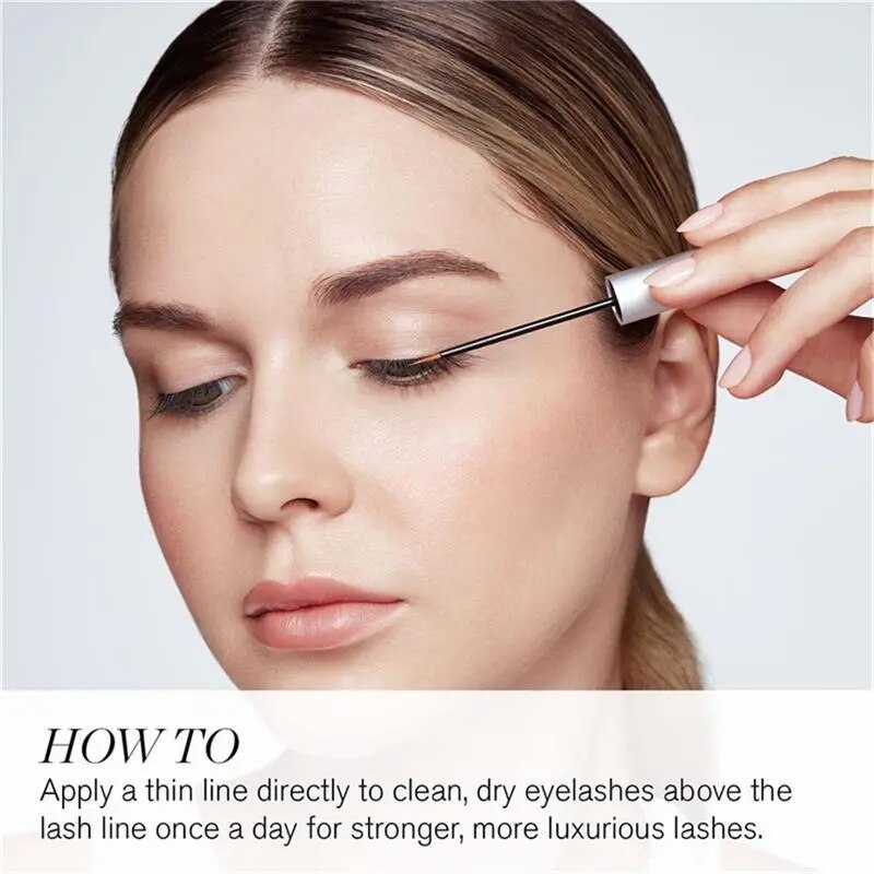 7 Tage Wimpern-Essenz für schnelles Wachstum, flüssige natürliche Verbesserung, nährende Locken, dickere Wimpern, Haar, lockige Wimpern, Pflegeserum_voghion.com