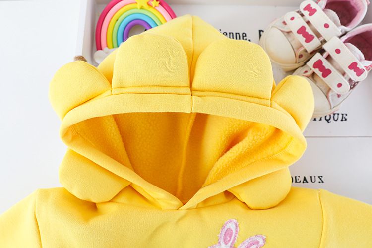 Ropa para niñas, otoño-invierno 2021, nuevo estilo, sudadera con forro polar para niña, conjunto de dos piezas_voghion.com