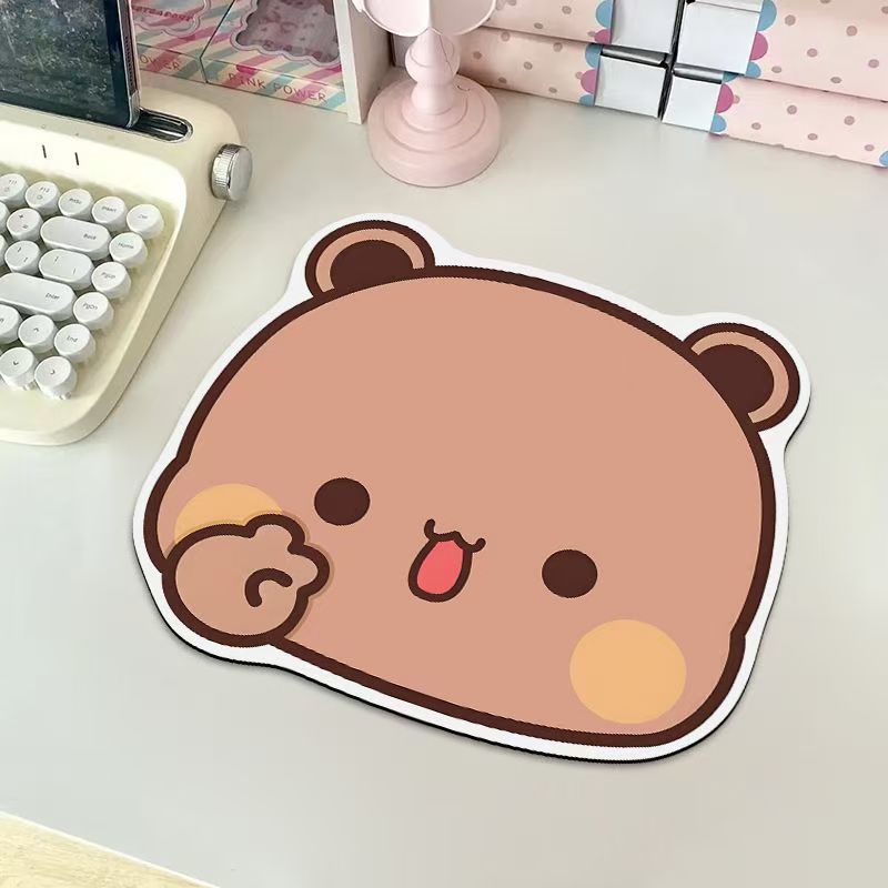 NeoGear Wrist Support One Two Bubu Mouse Small Medium Size Girls Cute Thickened Desk Pad Portable Notebook_voghion.com