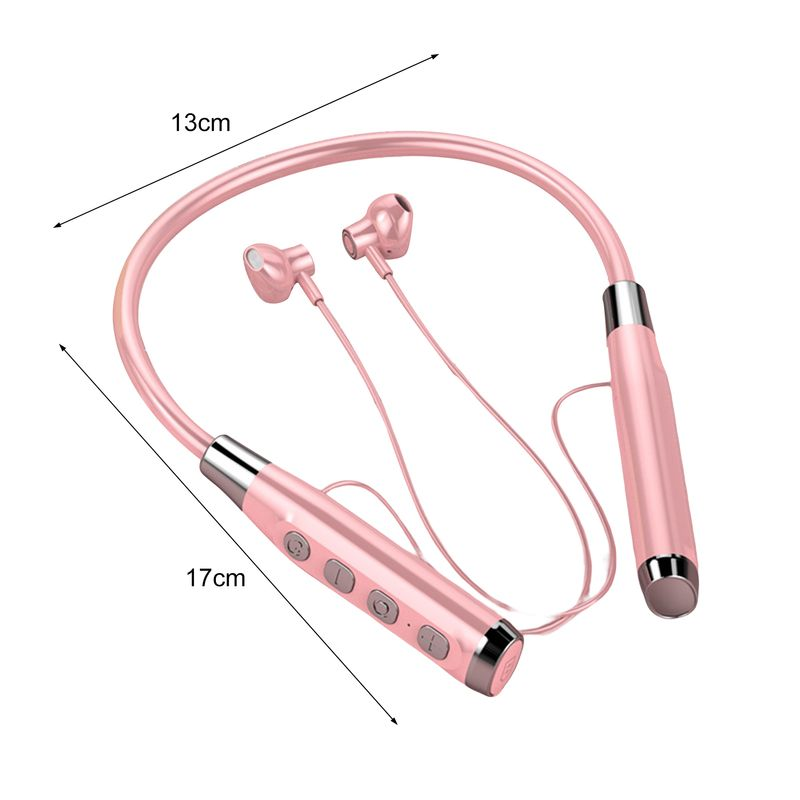 Draadloze oordopjes Surround Sound Effect Mega Bass Ergonomisch Bluetooth-compatibel 5.2 Sport-nekhangende oortelefoon voor Fiess_voghion.com