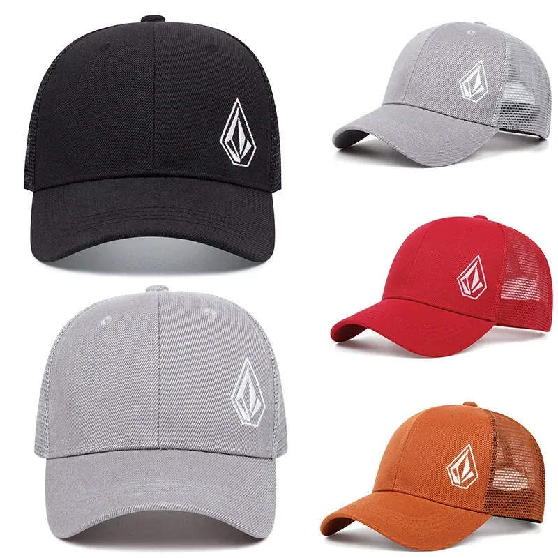 Baseball-lippikset miehille Naisten Unisex-lippis Nopeasti kuivuva, säädettävä Snapback HipHop Isä Hatut Trucker Hat Gorras Para Hombres_voghion.com