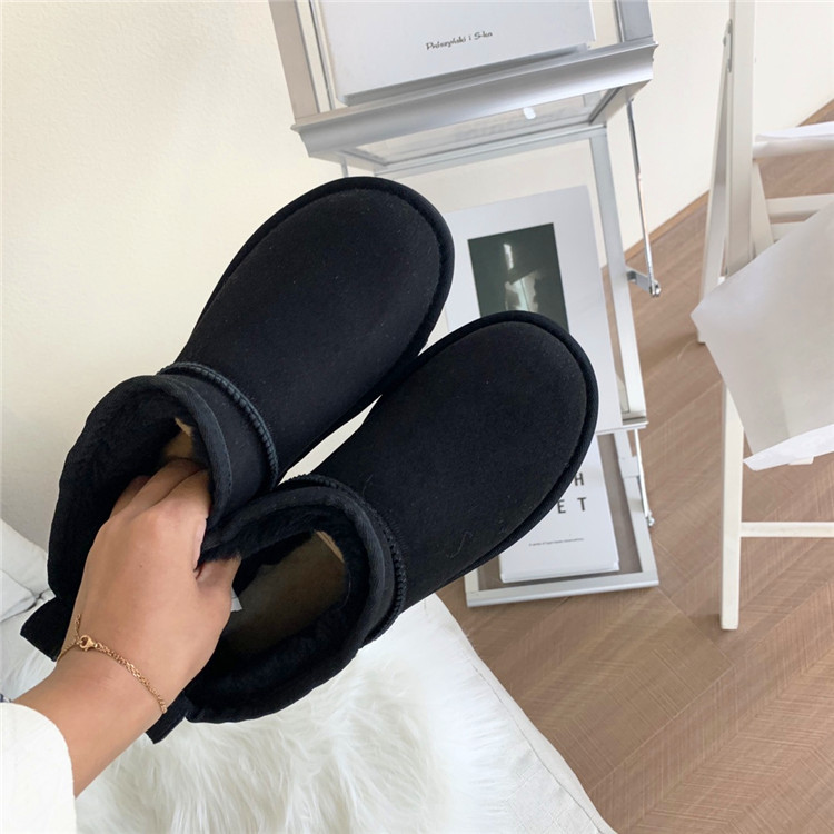 P6 NOMRΕUGG Henan Sangpo Snow Boots Fur One Winter Short Tube Warm Cotton Boots Women's NOMREUGG_voghion.com
