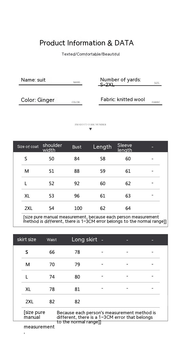 2024 Early Spring New Women's Clothing, Socialite Temperament, Fashionable and Age Reducing Sweater Two-piece Set_voghion.com