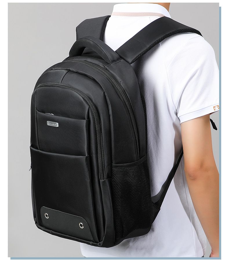 Boiseen New Men's Backpack Business Waterproof Computer Backpack Casual Large Capacity Student Schoolbag Wholesale_voghion.com