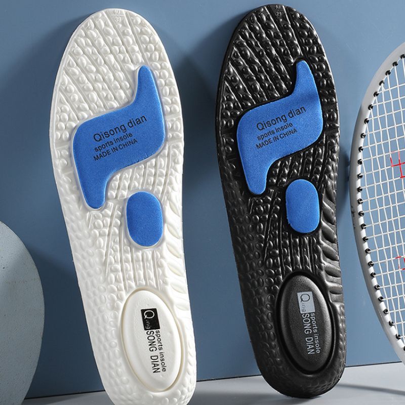 EVA Shoes Sole Shock Absorption Deodorant Breathable Cushion Running For Feet Man Women Orthopedic Insoles_voghion.com