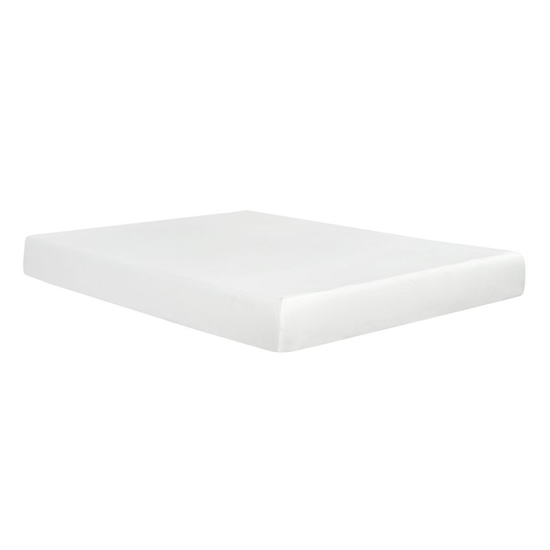 Plush 8 In. Gel Memory Foam Mattress In A Box, Double Layered Cover - Twin Size_voghion.com
