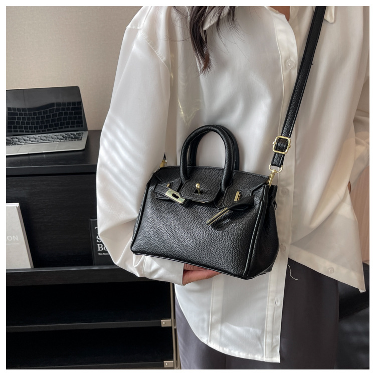 NUOVA borsa all'ingrosso Ins moda casual borsa a tracolla PU texture grande capacità borsa a tracolla per le donne_voghion.com