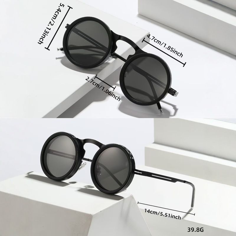 Polarisierte Damen-Sonnenbrille mit High-End-Gefühl, 9-stufige ND-einstellbare Lichtreduzierung für Herren, Fahrer und_voghion.com