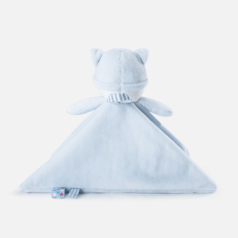 Peluche Animaux Poupée Soft Life Lapin Rose Serviette de Confort Bébé Bébé Dormir Confort Poupée 0 1 Ans Marionnette à Main Jouet de Sommeil_voghion.com