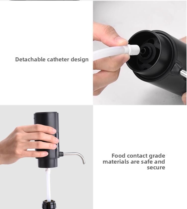 Nouveau modèle de distributeur automatique de pression d'air, décanteur à usage domestique, pompe électrique de style européen, verseur de vin_voghion.com