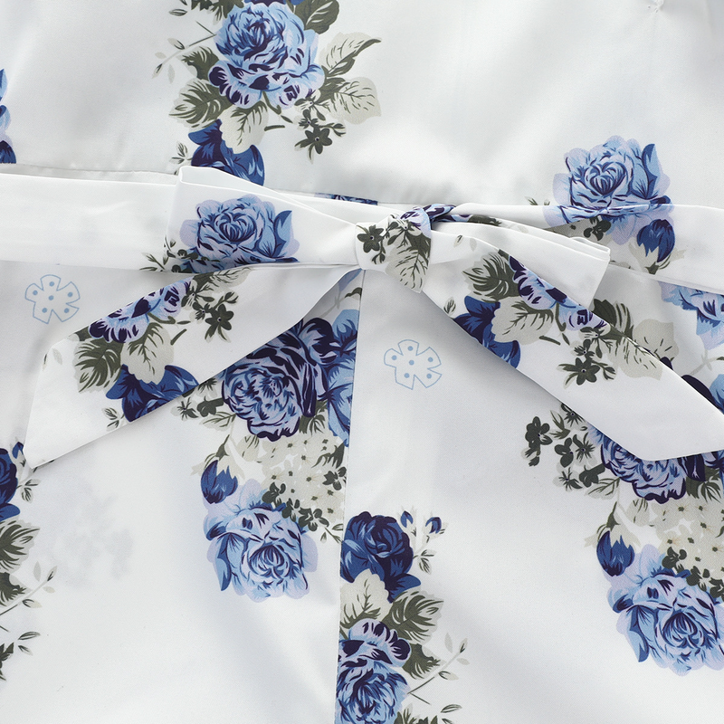 Beebiriided imikutele ja väikelastele suvine uuetrükiga väike värske jumpsuit lipsuvööga_voghion.com