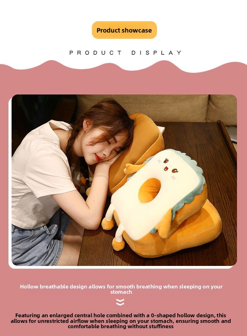 Office Artifact Elementary School Student Desk Children Nap Girls Sleeping Pillow_voghion.com