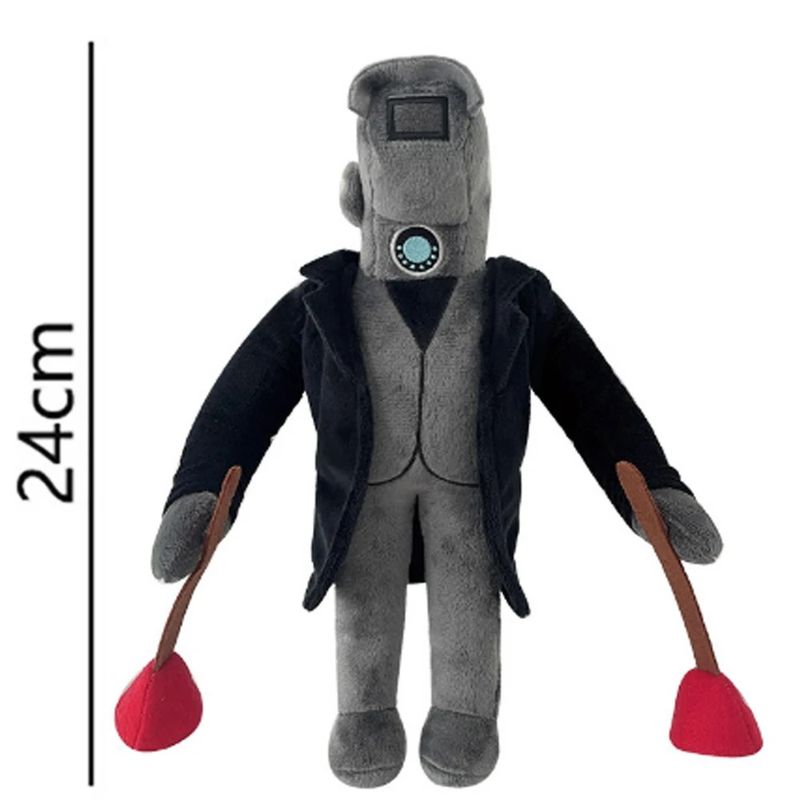 23pcs Skibidi Toilet Plush Toys Speakerman Plush Camara Camera Man Plush New Skibidi Doll Stuffed Toy Skibidi Stuffed Soft Toy_voghion.com