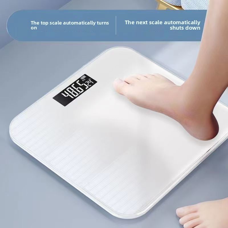 Electronic Scale Smart Accurate Weight Loss Body Fat High Precision Durable Rechargeable Home Student Dormitory_voghion.com
