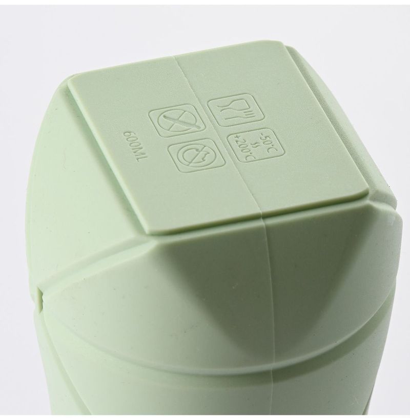 Silicone Bottle Foldable Large Capacity High Temperature Resistant Outdoor Travel Folding Portable Compression Water Cup_voghion.com