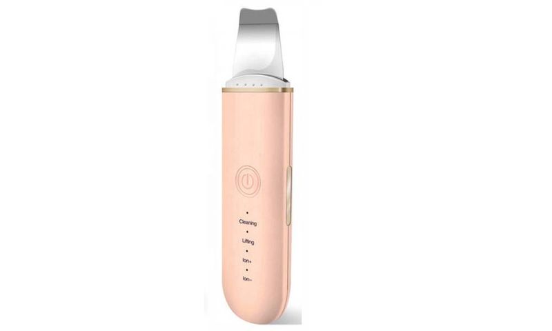 3-in-1-Ultraschall-Gesichtspeeling – Hautspatel für Tiefenreinigung, Lifting und Absorption_voghion.com