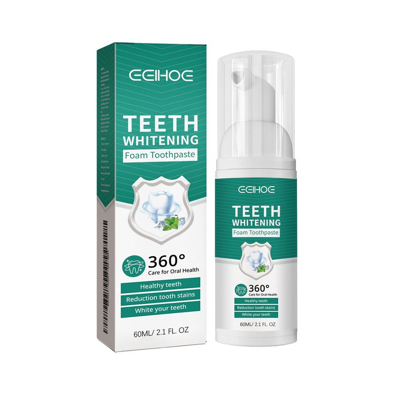 EELHOE Mousse Deep Cleansing Tooth Dirt Gingival Fresh Breath Oral Care Toothpaste_voghion.com