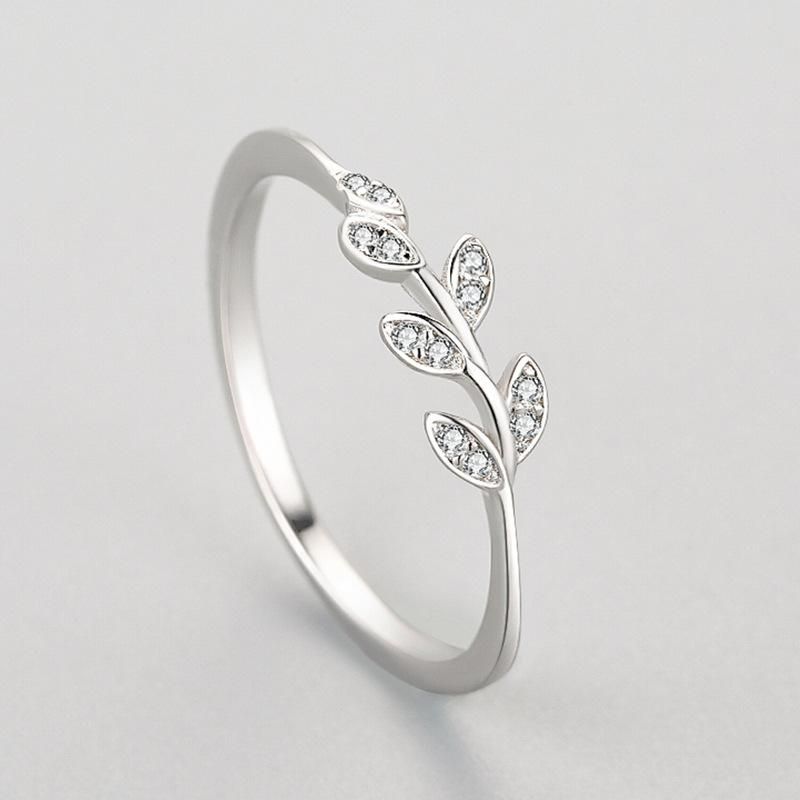 Tancise Classic Zircon Silver Ring Ladies Jewelry Wedding Promise Party Gift_voghion.com