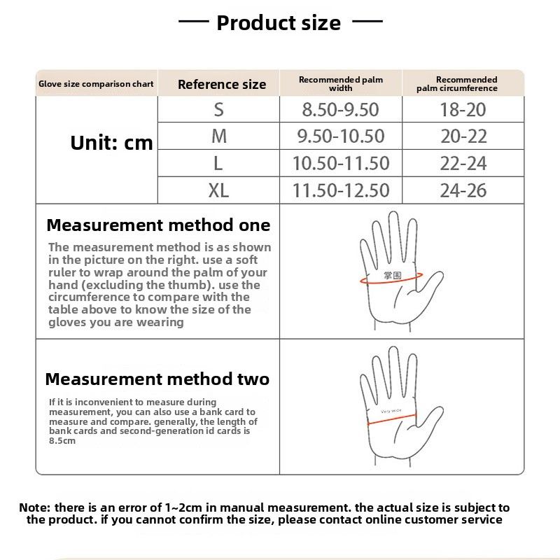 Cross-Border Autumn Winter Fleece-Lined Outdoor Warm Electric Bike Riding Touchscreen Hiking Climbing Non-Slip_voghion.com